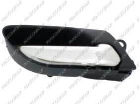 POIGNEE INTERIEURE AVANT DROITE AVEC LEVIER CHROME'-BASE NOIRE