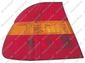 FEU D'AILE ARRIERE DROIT SANS PORTE LAMPE  ORANGE/ROUGE MOD. 4 PORTES