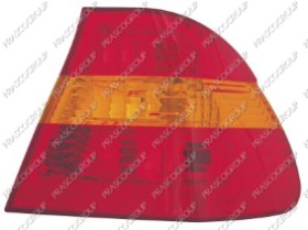 FEU D'AILE ARRIERE GAUCHE SANS PORTE LAMPE ORANGE/ROUGE MOD. 4 PORTES