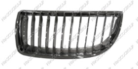 GRILLE CALANDRE GAUCHE-CHROMEE/NOIRE