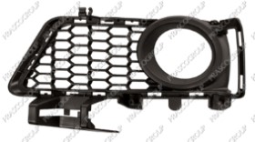 GRILLE GAUCHE NOIRE DE PARE-CHOCS-AVEC SIEGE ANTIBROUILLARD MOD. M-TECH &gt;12/2014