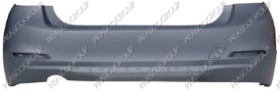 PARE-CHOCS ARRIERE AVEC APPRET-SORTIE ECHAPPEMENT SIMPLE A' GAUCHE  - MOD. MODERN-LUXURY-SPORT 316-318-320-BERLINE