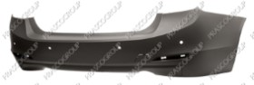 PARE-CHOCS ARRIERE AVEC APPRET-SORTIE ECHAPPEMENT DOUBLE-AVEC TROUS RADAR - MOD.335 BASIS-BERLINE