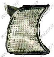 FEU AVANT DROIT BLANC-AVEC PORTE LAMPE