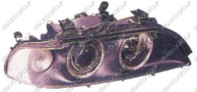 PHARE DROIT H7+H7 ELECTRIQUE-FEU BLANC AVEC MOTEUR