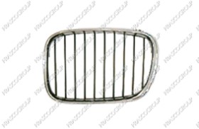 GRILLE CALANDRE GAUCHE CHROMEE/NOIRE