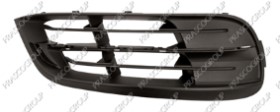 GRILLE DROITE DE PARE-CHOCS-NOIRE-SANS SIEGES AB-AVEC TROUS MOULURE