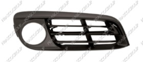 GRILLE DROITE NOIRE DE PARE-CHOCS-AVEC SIEGE ANTIBROUILLARD-AVEC TROUS MOULURE