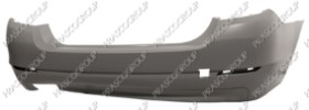 PARE-CHOCS ARRIERE AVEC APPRET-AVEC CACHE CROCHET-AVEC EMPREINTES S RADAR-SORTIE ECHAPPEMENT SIMPLE A' GAUCHE MOD. 4 PORTES