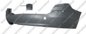 PARE-CHOCS ARRIERE A PEINDRE AVEC EMPREINTES S RADAR-AVEC CACHE CROCHET-SORTIE ECHAPPEMENT DOUBLE A' GAUCHE MOD. BREAK