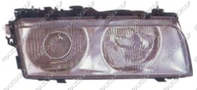 PHARE DROIT H7+H1 ELECTRIQUE AVEC MOTEUR-CHROME