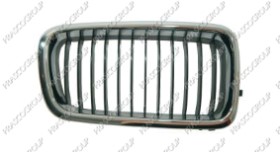 GRILLE CALANDRE DROITE CHROMEE/NOIRE