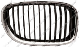 GRILLE CALANDRE DROITE CHROMEE/NOIRE