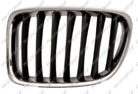 GRILLE CALANDRE GAUCHE-CHROMEE/NOIRE