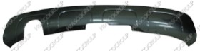SPOILER DE PARE-CHOCS ARRIERE GRIS FONCE' BRIALLANT-AVEC SORTIE ECHAPPEMENT SINGLE A' GAUCHE MOD. M-TECH