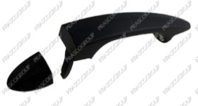 POIGNEE EXTERIEURE AVANT/ARRIERE DROITE-NOIRE SANS TROU BARILLET