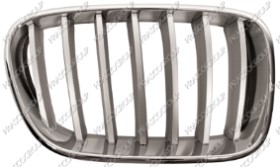 GRILLE CALANDRE DROITE CHROMEE/TITANIUM