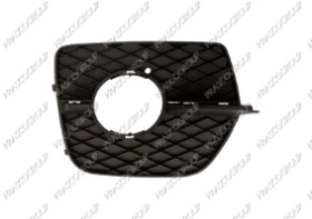 GRILLE DROITE NOIRE DE PARE-CHOCS-AVEC SIEGE ANTIBROUILLARD-AVEC TROUS MOULURE &gt;2012