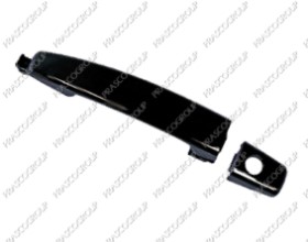 POIGNEE EXTERIEURE AVANT GAUCHE NOIRE-AVEC TROU BARILLET - QUE POUR MOD. BERLINE