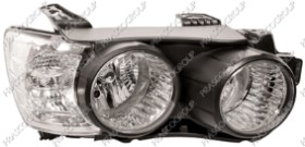 PHARE DROIT H7+H1 ELECTRIQUE AVEC MOTEUR- AVEC CADRE NOIR