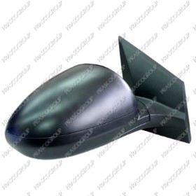 RETROVISEUR DROIT MECANIQUE-NOIR-CONVEX/CHROME'