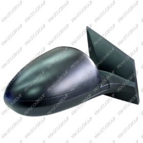 RETROVISEUR DROIT ELECTRIQUE-NOIR-CONVEX/CHROME'