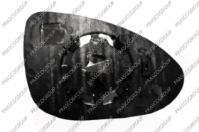 VERRE DE RETROVISEUR GAUCHE CONVEX/CHROME'