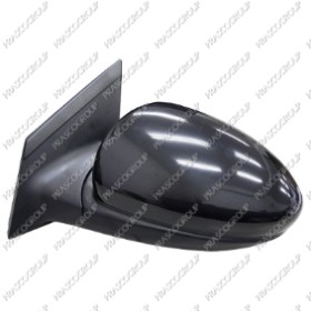 RETROVISEUR GAUCHE ELECTRIQUE-NOIR-CHAUFFANT-CONVEXE/CHROME'