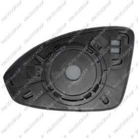 VERRE DE RETROVISEUR DROIT-CONVEX-CHROME'