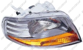 PHARE DROIT H4 ELECTRIQUE SANS MOTEUR-GRIS