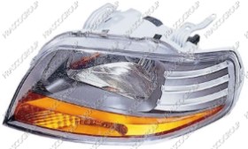 PHARE GAUCHE H4 ELECTRIQUE SANS MOTEUR-GRIS