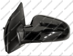 RETROVISEUR GAUCHE MECANIQUE-NOIR-CONVEX/CHROME'