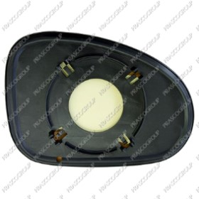 VERRE DE RETROVISEUR GAUCHE CONVEX/CHROME'