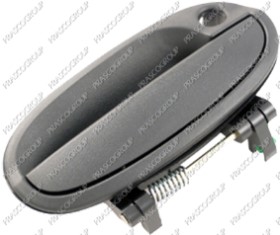 POIGNEE EXTERIEURE AVANT DROITE-NOIRE-AVEC TROU BARILLET