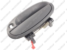 POIGNEE EXTERIEURE AVANT GAUCHE NOIRE-AVEC TROU BARILLET