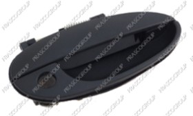 POIGNEE EXTERIEURE AVANT DROITE-NOIRE-AVEC TROU BARILLET