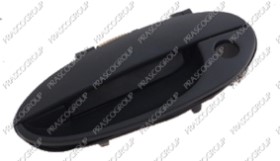 POIGNEE EXTERIEURE AVANT GAUCHE NOIRE-AVEC TROU BARILLET