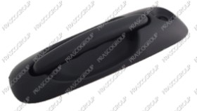 POIGNEE EXTERIEURE AVANT GAUCHE NOIRE/LISSE-AVEC TROU BARILLET