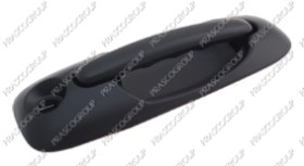 POIGNEE EXTERIEURE AVANT DROITE-NOIRE/LISSE -AVEC TROU BARILLET