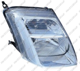 PHARE DROIT H4 ELECTRIQUE AVEC MOTEUR