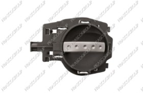 POIGNEE INTERIEURE AVANT/ARRIERE GAUCHE-AVEC LEVIER ARGENT-BASE-NOIRE