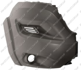 EMBOUT DROIT DE PARE-CHOCS AVANT GRIS'-AVEC SIEGES AB-VERSION MOYENNE/LONGU-AVEC CACHE CROCHET