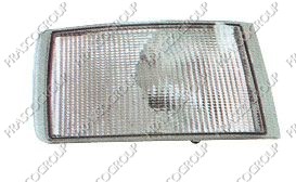 FEU AVANT GAUCHE BLANC-AVEC PORTE LAMPE