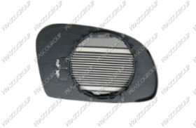 VERRE DE RETROVISEUR GAUCHE PLAT-CHROME'