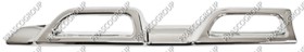 MOULURE DE GRILLE DE CALANDRE INFERIEURE GAUCHE CHROMEE