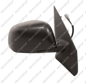 RETROVISEUR DROIT ELECTRIQUE-NOIR-CHAUFFANT-CONVEXE/CHROME'