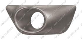 GRILLE GAUCHE STRUCTUREE' DE PARE-CHOCS-ARGENT AVEC SIEGES ANTIBROUILLARD