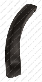 EXTENSION D'AILE ARRIERE DROITE-PARTIE ARRIERE-NOIRE STRUCTURE'