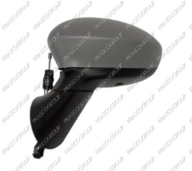 RETROVISEUR GAUCHE MECANIQUE-AVEC APPRET-CONVEX/CHROME'