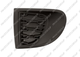 GRILLE INFERIEURE GAUCHE DE PARE-CHOCS AVANT NOIRE STRUCTURE'